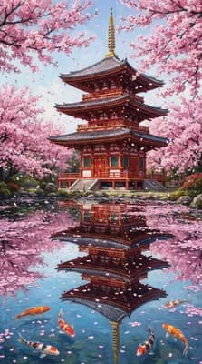 Japanese Cherry Blossom wallpaper thumbnail