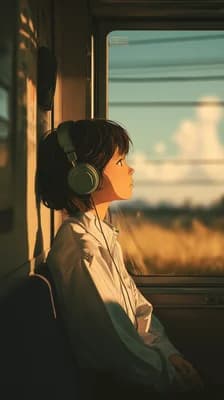 Train Window Serenade wallpaper thumbnail