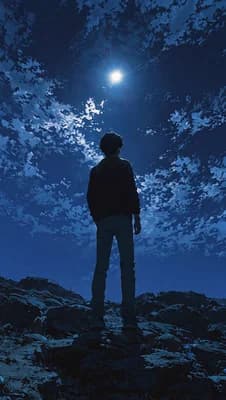 Moonlit Night Stand wallpaper thumbnail