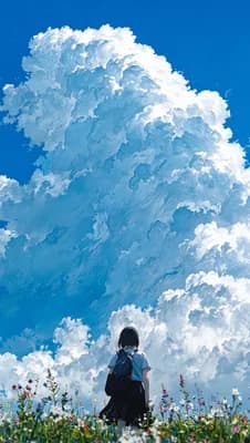 Dreamy Cloudy Afternoon wallpaper thumbnail