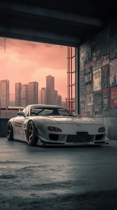 Mazda RX 7 by Pixel Pulse