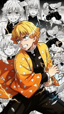 Zenitsu Agatsuma  — Thunder God Flash wallpaper thumbnail